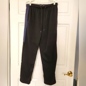 Game Time,Mens Large,Black and Blue Sweatpants